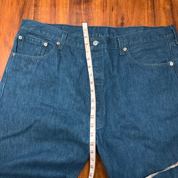 Levis 501 Vintage Denim Jeans Size 42X34 - Picture 10 of 11